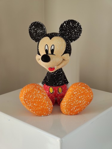 雕塑 标题为“Mickey magic assis.” 由Xavier Wttrwulghe, 原创艺术品, 树脂
