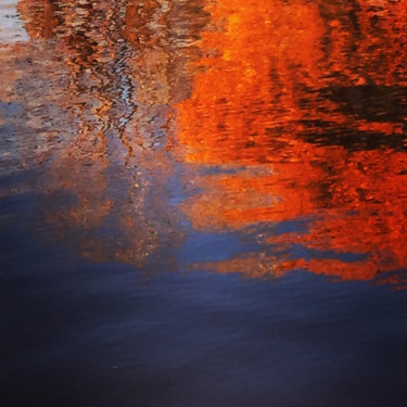 Photographie intitulée "REFLET D'AUTOMNE SU…" par Jean-Luc Osswald, Œuvre d'art originale, Photographie numérique