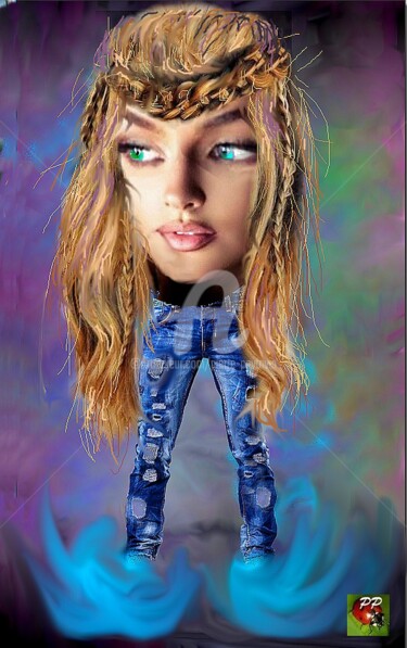 Digital Arts titled "FANTASME  X" by Pierre Peytavin, Original Artwork, Digital Painting