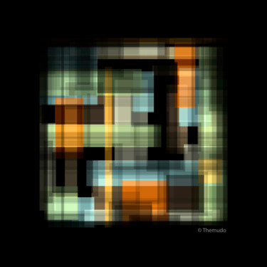 Digital Arts με τίτλο "Blurred" από Paulo Themudo, Αυθεντικά έργα τέχνης, Ψηφιακή ζωγραφική
