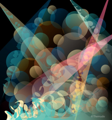 Arts numériques intitulée "Delights" par Paulo Themudo, Œuvre d'art originale, Peinture numérique