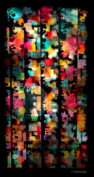 Digital Arts με τίτλο "Discovering Places" από Paulo Themudo, Αυθεντικά έργα τέχνης, Ψηφιακή ζωγραφική