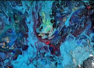 印花与版画 标题为“Anonymouss” 由Alca Selin Suna, 原创艺术品, 丙烯