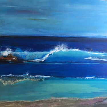 ELEMENT: L'EAU Peinture intitulée "ELEMENT: L'EAU" par Josette Karsenti (josie), Œuvre d'art originale, Acrylique
