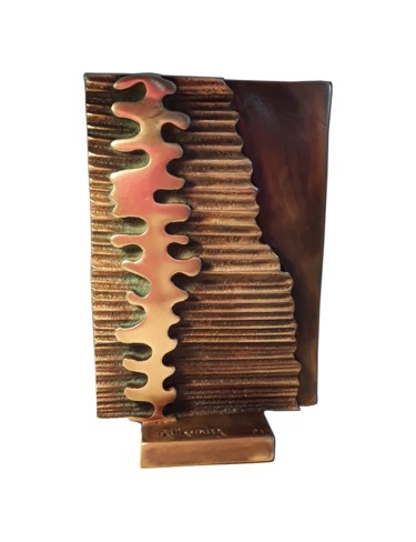 "Vibrations 2" başlıklı Heykel Gérard Taillandier tarafından, Orijinal sanat, Bronz