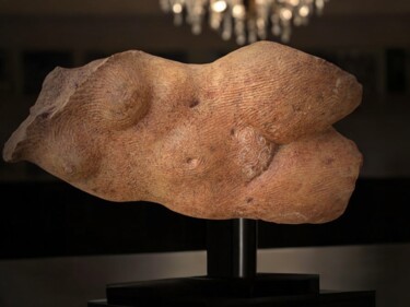 Sculpture intitulée "torse" par Florence Jarrige, Œuvre d'art originale, Pierre