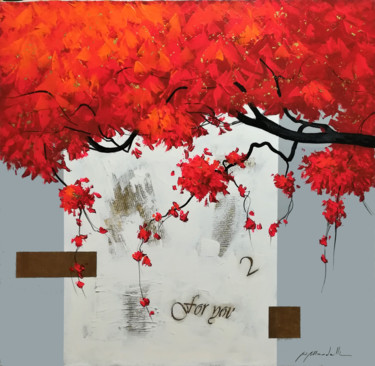 Painting titled "For you" by Gio Mondelli, Original Artwork, Acrylic