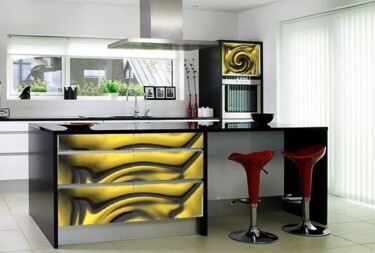 设计 标题为“Decor-cozinha-cerâm…” 由Antonio Guimaraes, 原创艺术品, 家具