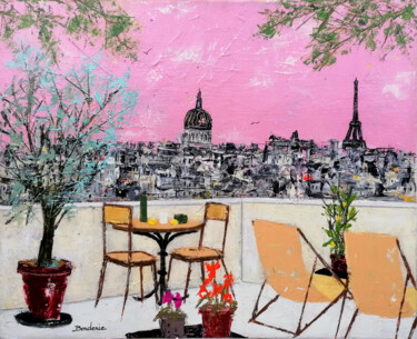 Peinture intitulée "Un petit coin tranq…" par Jean-Pierre Borderie, Œuvre d'art originale, Acrylique Monté sur Châssis en bo…