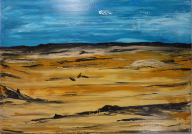 「Les Grands Espaces…」というタイトルの絵画 Eric Taboureau (Donekk)によって, オリジナルのアートワーク, アクリル
