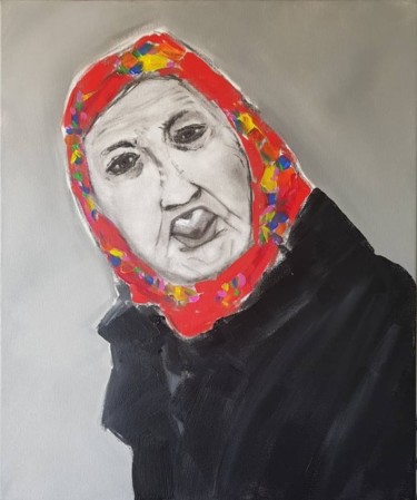 Pintura intitulada "Babuska" por Sílvia Neto, Obras de arte originais, Acrílico