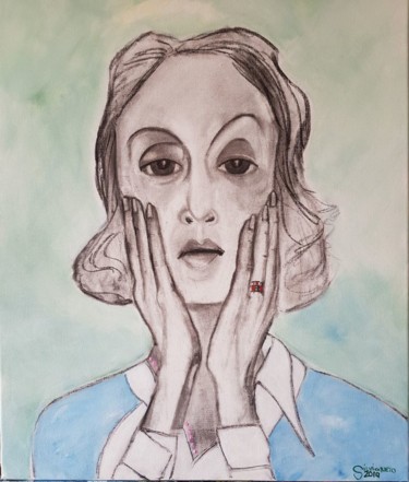 Pintura intitulada "Sofia" por Sílvia Neto, Obras de arte originais, Acrílico