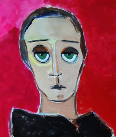 Pintura intitulada ""Madalena"" por Sílvia Neto, Obras de arte originais, Acrílico