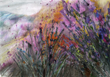 绘画 标题为“These are our flowe…” 由Maria Shedrina, 原创艺术品, 丙烯