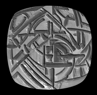 Printmaking titled "marcas da civilizaç…" by Antonio Guimaraes, Original Artwork, Embossing