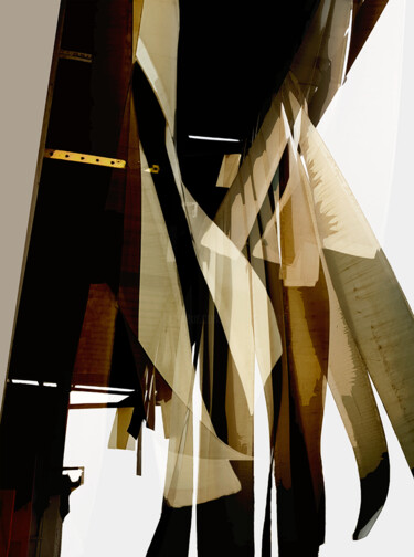 Digitale Kunst getiteld "blisters and stores…" door Henry Pouillon, Origineel Kunstwerk, 2D Digital Work