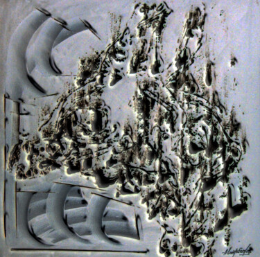 Printmaking titled "pandemias do tempo.…" by Antonio Guimaraes, Original Artwork, Embossing