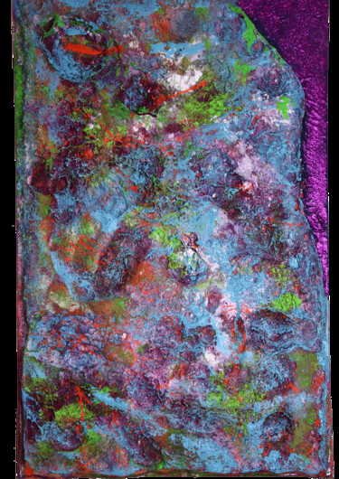 Painting titled "Born to be wild" by Burkhard Baier, Original Artwork, Acrylic