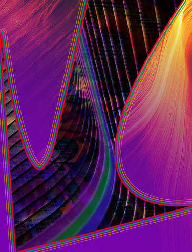 experiment.3.b.8 in transit Pintura titulada "experiment.3.b.8 in…" por Curtis R Doll Jr, Obra de arte original, Pintura Digital