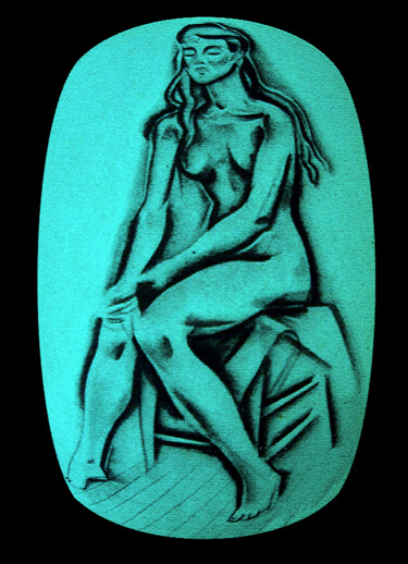 Printmaking titled "gravura-10" by Antonio Guimaraes, Original Artwork, Digital Print