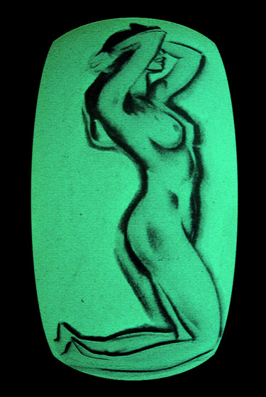 Prenten & gravures getiteld "gravura-15" door Antonio Guimaraes, Origineel Kunstwerk, Digitale afdruk