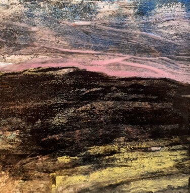 绘画 标题为“"Sérénité 3 "” 由Alain Tardieu, 原创艺术品, 墨 安装在木板上