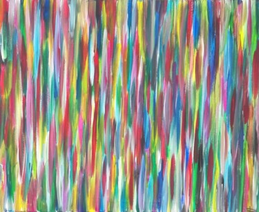 Peinture intitulée "Jungle" par Renaud Angerville-Langlois, Œuvre d'art originale, Acrylique