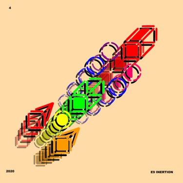 Digital Arts titled "4 BERYLLIUM" by Etienne Frouin (E9 Inertion), Original Artwork, 2D Digital Work