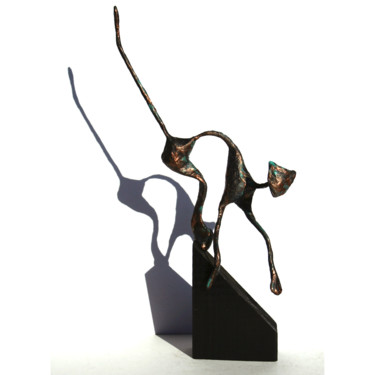雕塑 标题为“Sculpture de chat e…” 由Vanessa Renoux, 原创艺术品, 纸