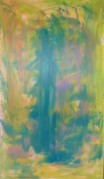 Painting titled "Couleurs douces" by Eric Taboureau (Donekk), Original Artwork, Acrylic