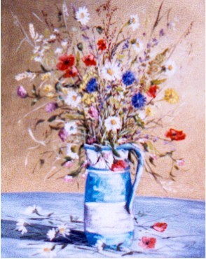 Peinture intitulée "No Title" par Mile, Œuvre d'art originale