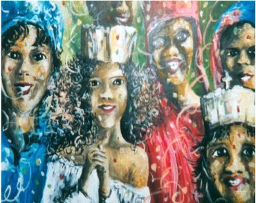 Peinture intitulée "No Title" par Mile, Œuvre d'art originale