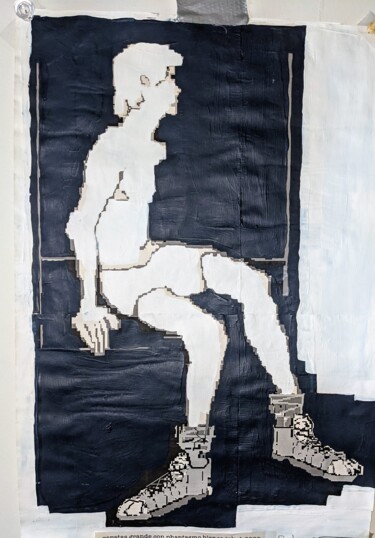 brief converse Drawing titled "brief converse" by Robert Witherspoon, Original Artwork, Ink