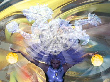 Digital Arts titled "Wild Magic" by Rikkihop, Original Artwork, 3D Modeling
