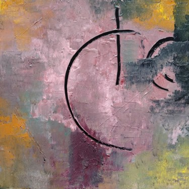 Painting titled "Moving on" by Atignas Art, Original Artwork, Oil Mounted on Wood Panel