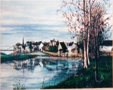 Peinture intitulée "No Title" par Mile, Œuvre d'art originale