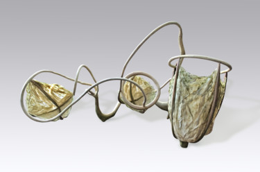 Sculpture titled "Vessel #91—Scherzo" by Jeff Key, Original Artwork, Wood