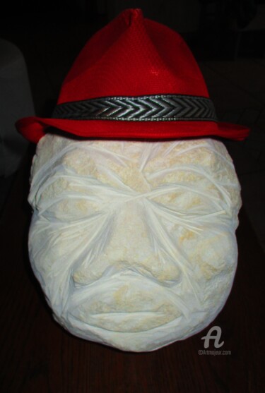 Sculpture titled "L' Abuelo" by Roberto Urbano, Original Artwork, Stone