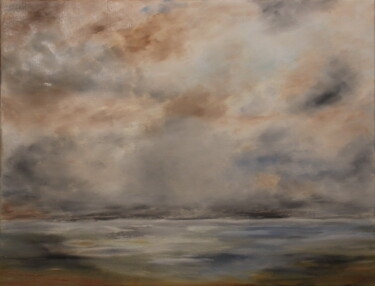 Peinture intitulée "Marée basse" par Belas, Œuvre d'art originale, Huile