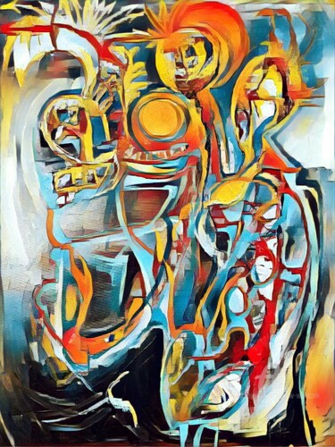 Digital Arts titled "Vaccinated" by Andrew Walaszek, Original Artwork, Digital Painting
