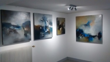 Peinture intitulée "Quatre Huiles sur t…" par Jacques Reverdy, Œuvre d'art originale, Huile