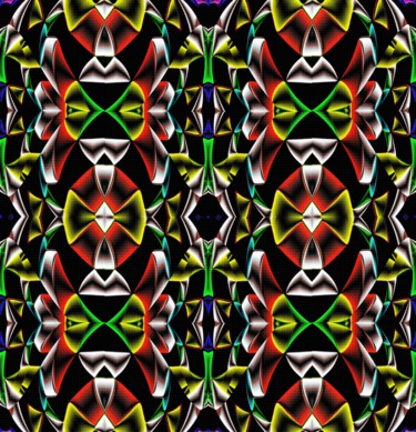 Digital Arts titled "Under an ice vault" by Peter Jalesh, Original Artwork, Digital Painting