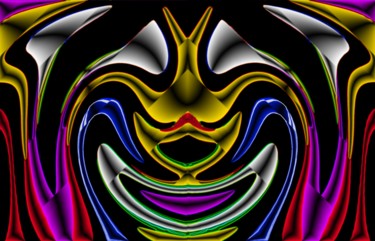 Digital Arts titled "Man Made" by Peter Jalesh, Original Artwork, Digital Painting