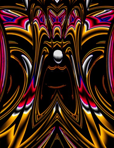 Digital Arts titled "Bridge at night" by Peter Jalesh, Original Artwork, Digital Painting