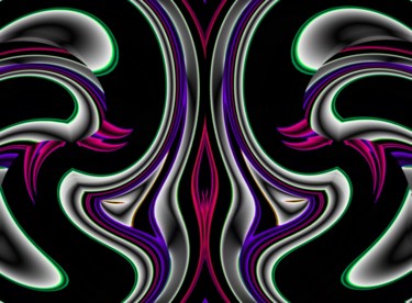 Digital Arts titled "Spiritual Vessel" by Peter Jalesh, Original Artwork, Digital Painting