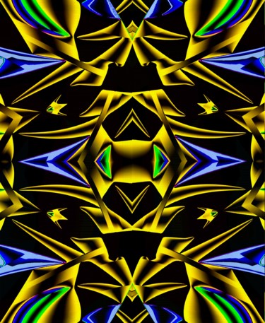 Digital Arts titled "Wild straws" by Peter Jalesh, Original Artwork, Digital Painting