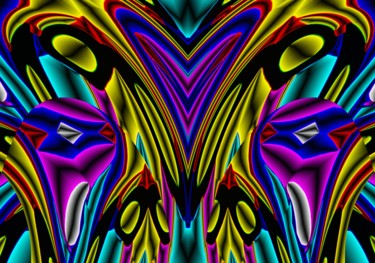 Digital Arts titled "Witnessing the spri…" by Peter Jalesh, Original Artwork, Digital Painting
