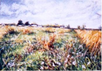 Peinture intitulée "No Title" par Mile, Œuvre d'art originale