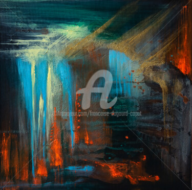 Painting titled "Crescendo" by Françoise Dugourd-Caput, Original Artwork, Acrylic