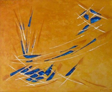 Peinture intitulée "Délivrance" par René Vincent-Viry, Œuvre d'art originale, Huile